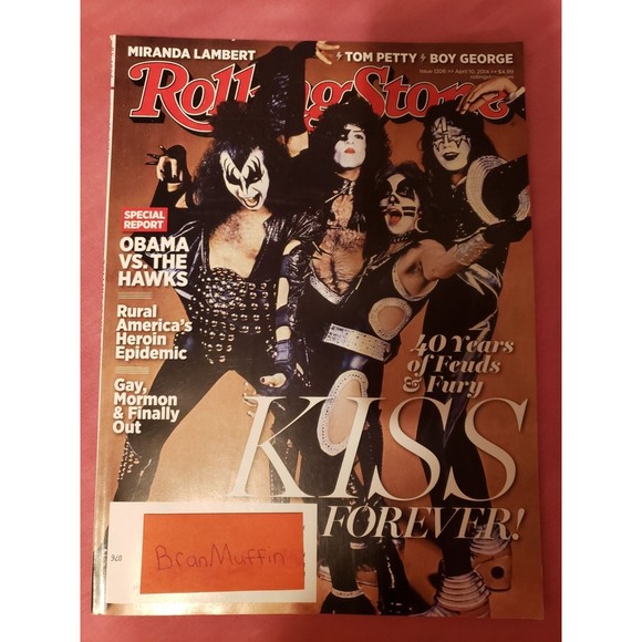 KISS Rolling Stone magazine - Picture 1 of 2